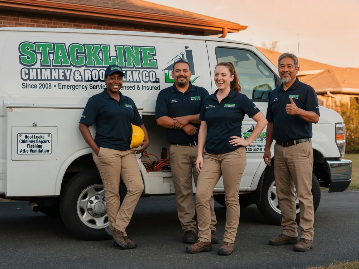 Chimney flashing repair company in Morristown, NY